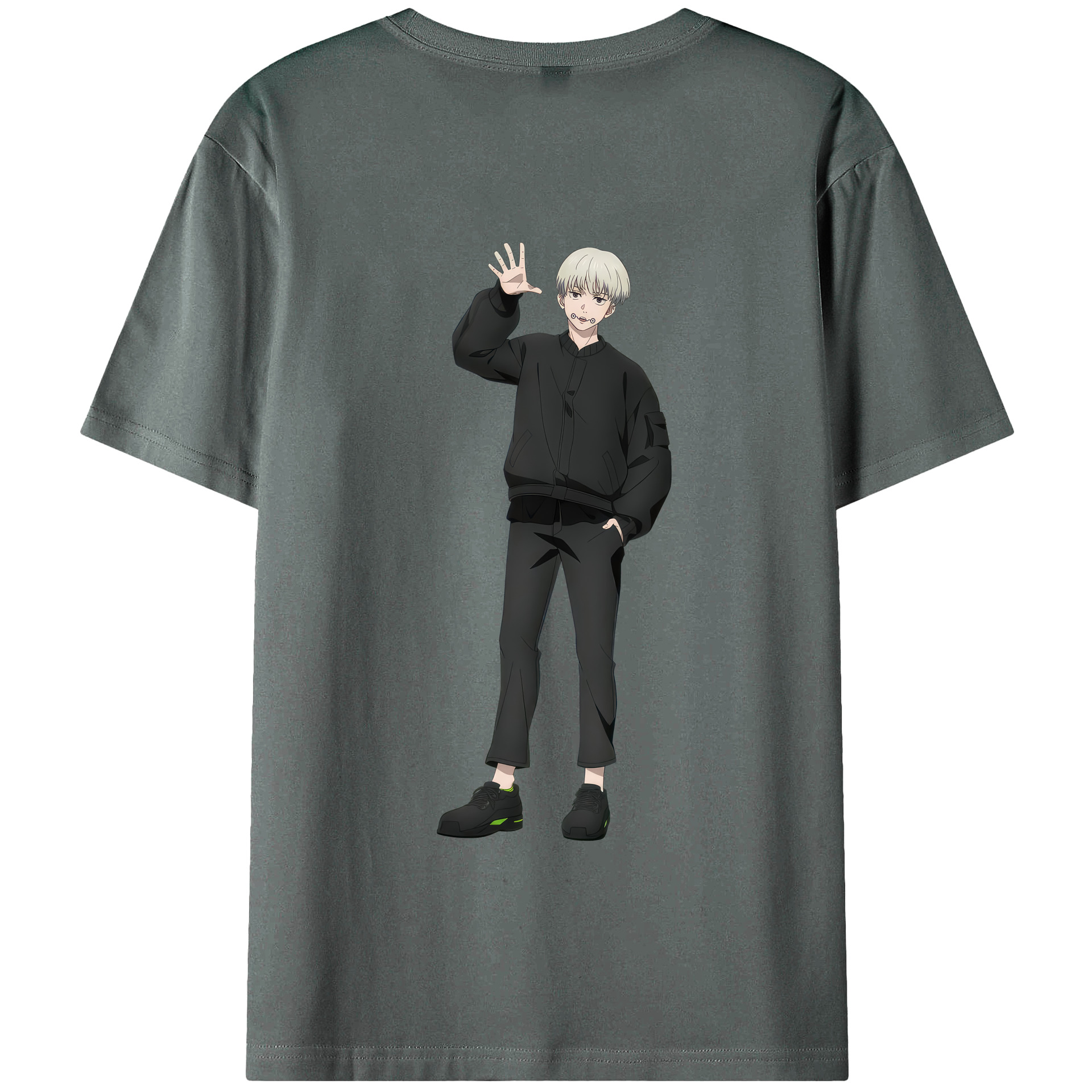 （画像用） 呪術廻戦 Jujutsu Kaisen 綿100％半袖Tシャツ（背面プリント）